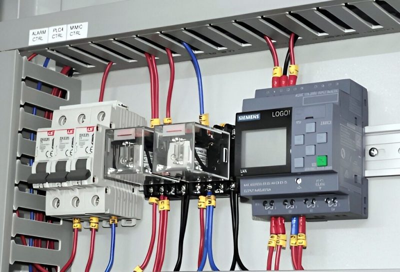6 Months industrial training for diploma students learning PLC Automation at TheCoreSystems