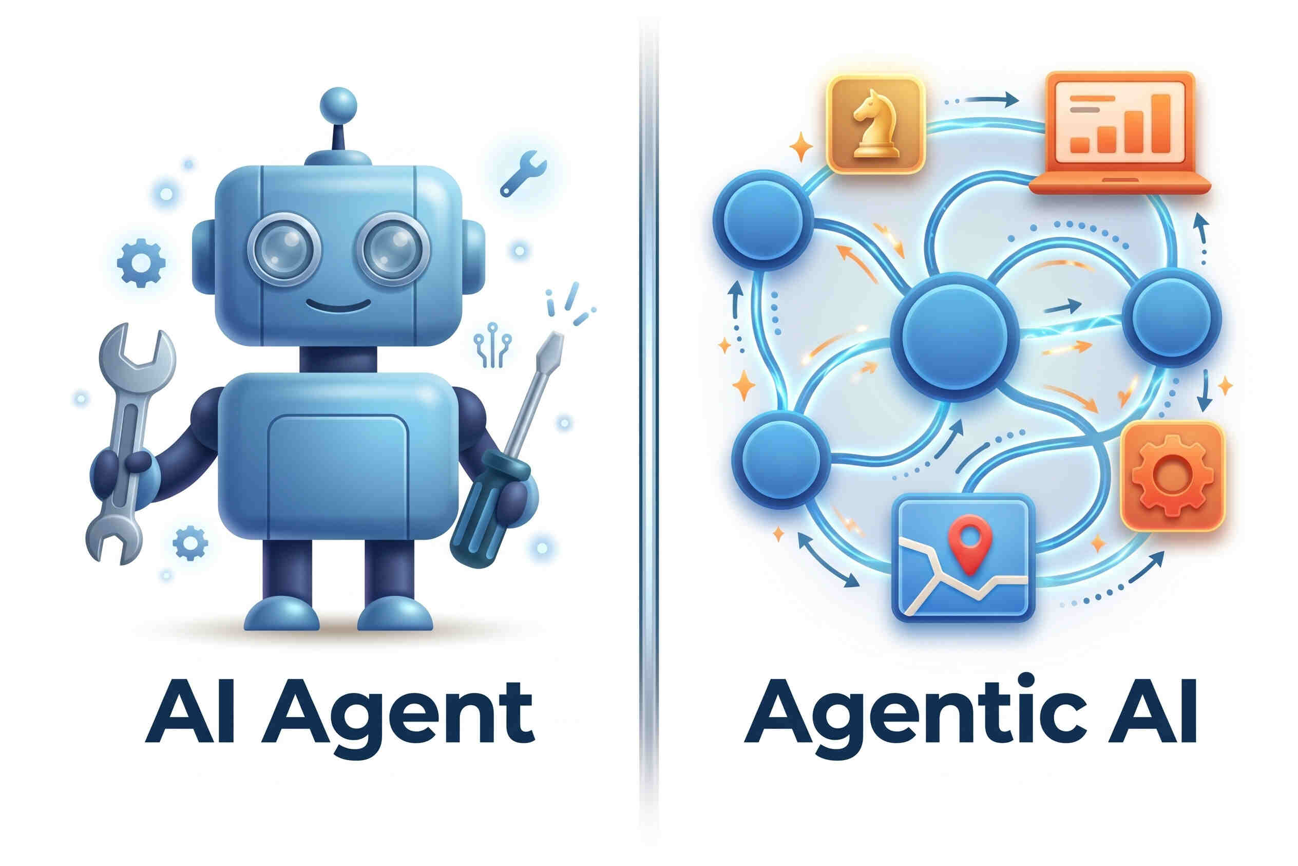 AI Agents Vs. Agentic AI