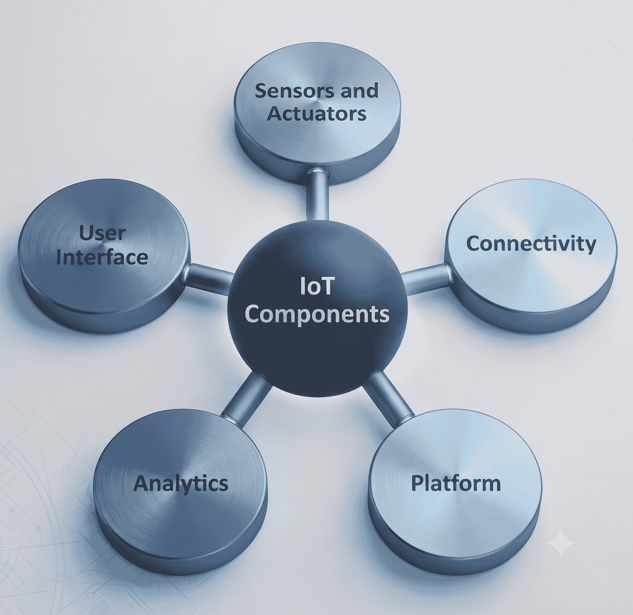 Core Architecture & Component Interconnects for an IoT