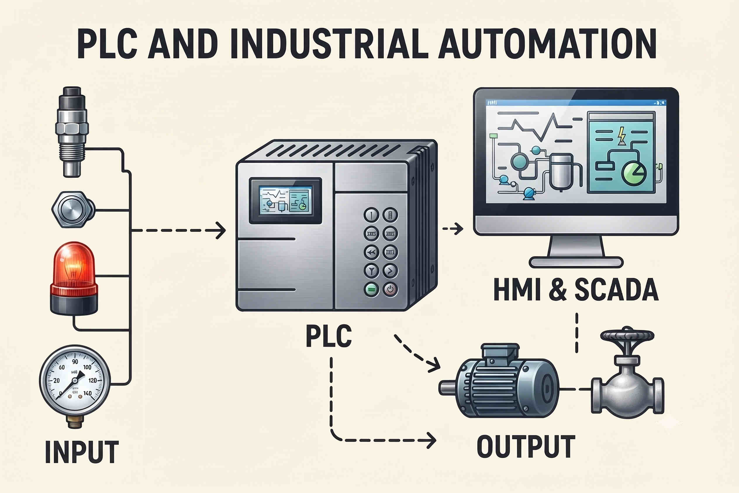 HMI and SCADA in Industrial Control